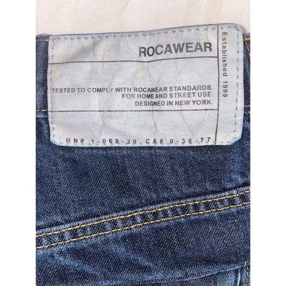 Rocawear Denim Company Long style Denim Shorts, 100% Cotton,Inseam 14, Men's 40 - Picture 4 of 4